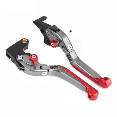 YSDEACE para Aprilia RS660 para Tuono 660 2020 2021 palancas Extensibles Plegables para Motocicleta Freno de Embrague Ajustable manetas Moto Ajuste(Titanium Red)