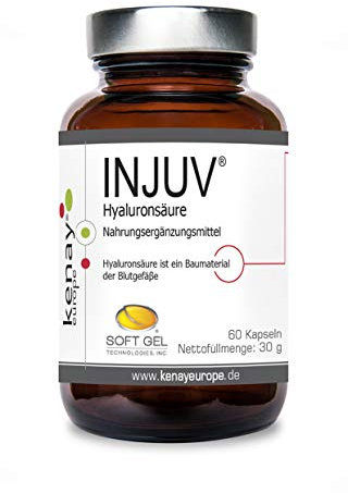INJUV | Hyaluronsäure | 60 Kapseln | Kenay Europe