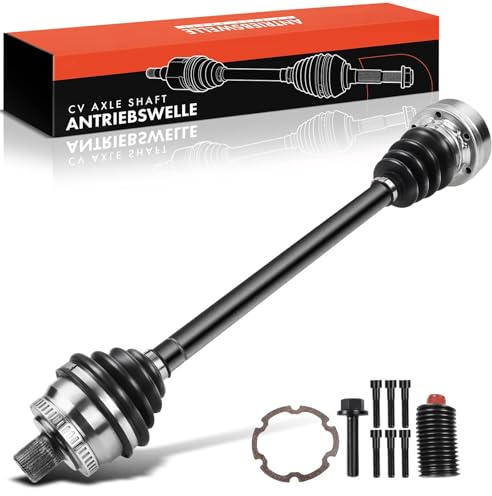 Frankberg Antriebswelle Achswelle Schaltgetriebe Vorderachse Rechts Mit ABS-ring Kompatibel mit A4 8D2 A4 Avant 8D5 B5 Replace# 8D0407272AH