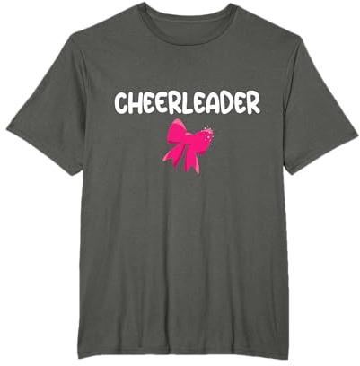 Cheerleading Masche Cheerleader Mädchen Akrobatik T-Shirt