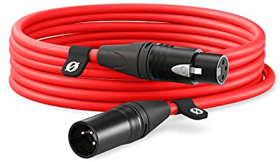 RØDE XLR-6 Hochwertiges XLR-Kabel (6 m, rot)