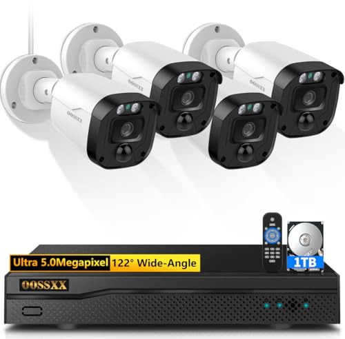 Outdoor Wired Security Camera System Home Video Surveillance Cameras Systems