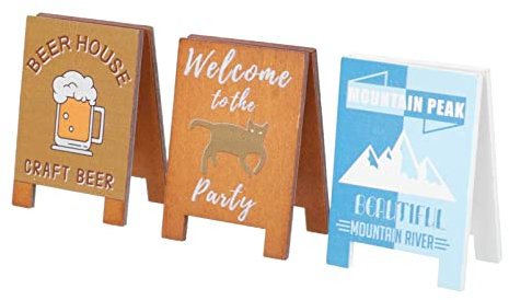 NUOBESTY 6pièces Clips Décoratifs Bois Vintage Pour Photos Et Notes Support Pratique Et Portable Pour Fêtes Anniversaires Et Mariages Style Rétro Unique Avec Designs Colorés