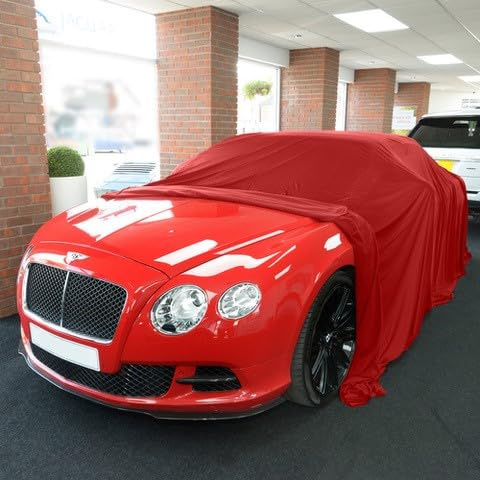 UK Custom Covers To Fit Jaguar Non Tailored Reveal Car Cover (Red) - Large: 700cm x 475cm - RSC449REDAD14