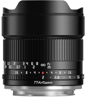 TTARTISAN 10mm F2.0 APS-C ASPH. Ultra Wide Angle Camera Lens Manual Focus Portable Lens for Sony E Mount