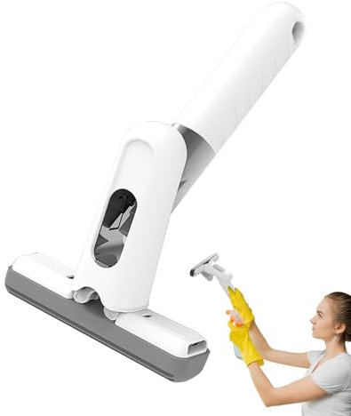 Handsprühmop, Sprühmop, -Mopp aus selbstpressendem Spray, effiziente Reinigung, trocken und nass, ergonomischer Griff für Toilettenglas, Schreiben