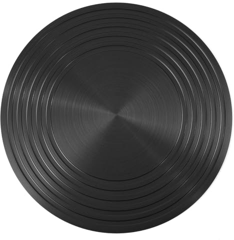 Laroal Difusor de calor para estufa de gas, placa reductor de llama antiadherente, convertidor para cocina de inducción y gas