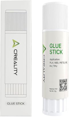 Creality 3D Drucker Klebestifte 1pcs, Klebestift für Heizbett zur Reduzierung von Verformungen, 3D Druckerbettkleber PVP Solide, Konstante Haftung für PLA/ABS/PETG/PC/PA/TPU, 3D Druckkleber