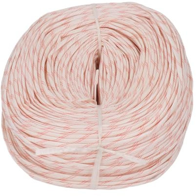 Tyenaza Gaine de Tresse d'isolation PE revêtement en résine Manchon de Protection Thermique en Fibre de Verre pour Fil de câble Longueur 400M diamètre intérieur 4mm