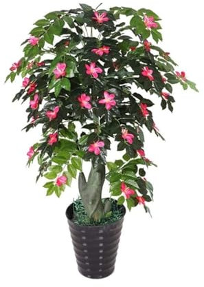 Künstliche Blumen, Azalee, künstlicher Baum, Bonsai, Innendekoration, künstliche Blumen, Pflanzen, Kunststoff, künstlicher Baum, künstliche Pflanzen, Grün, künstliche Bäume für die Inneneinrichtung