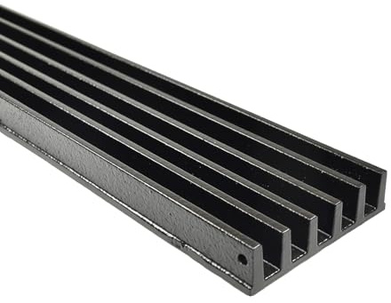 HYDROline Design Entwässerungsrinne ultraflach Guss 1 m Element