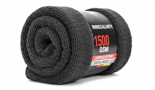 RN RECALLNITY Autotrockentuch XXL aus Mikrofaser – Ultra saugfähiges Mikrofasertuch für Auto – Großes Trockentuch zum streifenfreien Trocknen