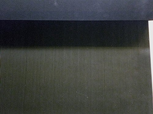 Camthorne Bench and Worktop Protector Ribbed Rubber Matting x 1.2m wide 3mm Thick Antislip - Premium Quality Rubber Mat (1mtr (length))