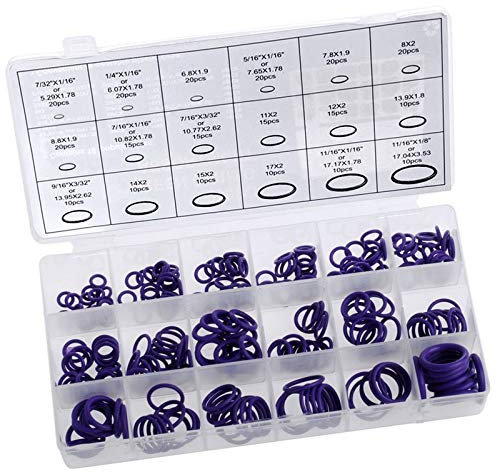 HNBR O-Sortiment, 270 Stück, Violett