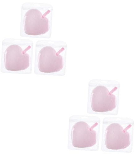 6 Piezas Soplo Puff De Algodón Para La Cara Almohadillas De Algodón Reutilizables Para Mujeres Maquillaje Limpiar La Cara Almohadillas De Limpieza Almohadilla De Maquillaje Limpio