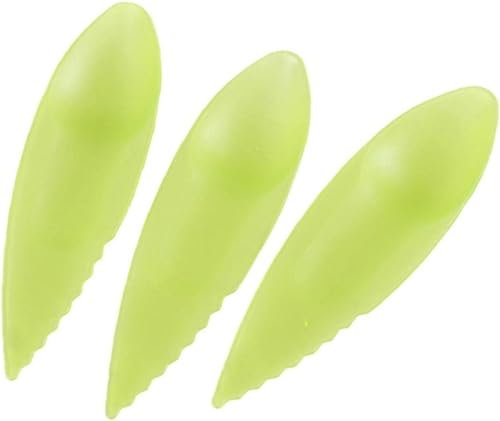 Kiwi-Schneider aus Kunststoff, für Obst und Graben, Löffel, Küchenhelfer, Zubehör, Obstschäler und -hobel, zufällige Farbe, 3 Stück