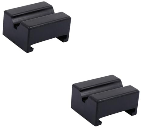 ULTECHNOVO 2stücke Jack Pad Adapter Für Wagenheber Gummiauflage Für Fahrzeugheber Schutz Vor Beschädigungen Unterseite Installieren Langlebig Und Verschleißfest Geeignet Für Suvs Und