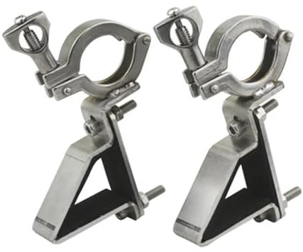 GSJNHY 304SS Sapper Schaufel Halterung Halter for Auto Dach Rack Fracht Korb Träger Fracht Bar(Silver)