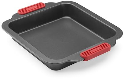 Lékué Moule Carré Pâtisserie Métal anti-adhésif