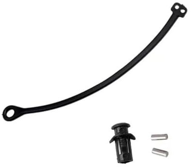 DZNEFYUP Für VW Für Golf 4 5 6 7 GTI R Für Polo Für Jetta Diesel Benzin Kraftstofftankschutzabdeckung Haltegurt Tankdeckelband Tankdeckel für Autos(Stil D)