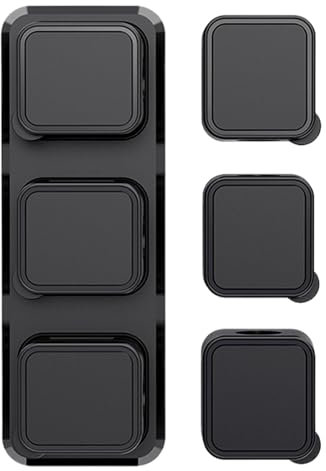 Buerfu Magnetischer Kabelclip, selbstklebender Kabelhalter, starker Klebstoff, USB-Ladekabel, Kabelhalter für Desktop, Wand, Tisch, Nachttisch