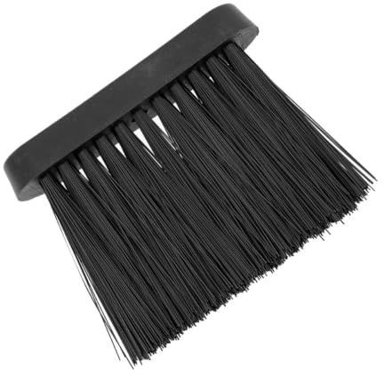 Kaminbürste Ersatzbürstenkopf für Ascheentfernung, Schwarz, Kunststoff | Handbesen und Kehrschaufel Satz, Kleiner Dustpan für Heim und Villa