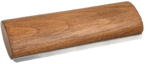 GARVALON Fellpflegeschaber für Pferde mit Holzgriff und Metallklinge 20cm Pferdehaarbürste zur Effektiven Fellpflege und Reinigung im Pferdestall
