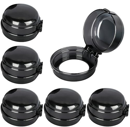 6 manopole di sicurezza per bambini per fornelli, manopole di sicurezza per bambini, protezione per fornelli con colla, per un diametro massimo di 4,2 cm e 4 cm di altezza, per forno