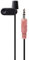 Hama Microphone à clip (microphone à clipser compact, longueur de câble 2m, pour ordinateur/smartphone/tablette, prise 3,5 mm) Noir