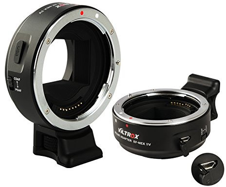 VILTROX EF-NEX IV Objektivadapter Autofokus Adapter für Canon EF EF-S Objektiv auf Sony E Mount