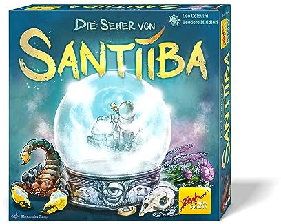 Zoch 601105138 - Die Seher von Santiiba - Das spannungsgeladene Familienspiel der Gedankenduelle, ab 8 Jahren
