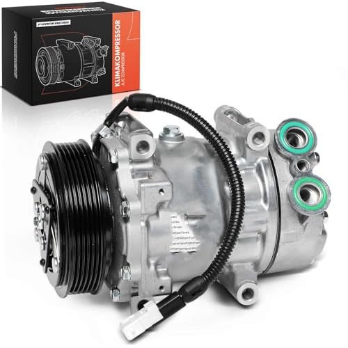 Frankberg Compresor de aire acondicionado con embrague Gasolina Compatible con C5 I DC C8 EA EB Jumpy U6U Ulysse 179 206 CC 2D 406 8B Replace# 96.269.021.80, aceite premezclado