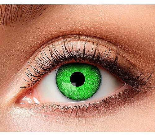 Boland - Farbige Motiv Kontaktlinsen, 2 Stück, Wochenlinsen ohne Sehstärke, Alltag, Karneval, Mottoparty