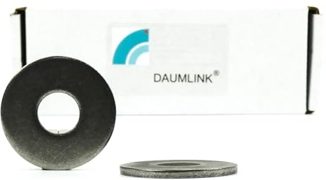 DAUMLINK® Lot de 25 rondelles DIN 9021 - Matériau : acier inoxydable V2A (similaire à UNI 6593 EN ISO 7093) - Grande rondelle pour une répartition stable de la force de votre connexion à vis (M12)