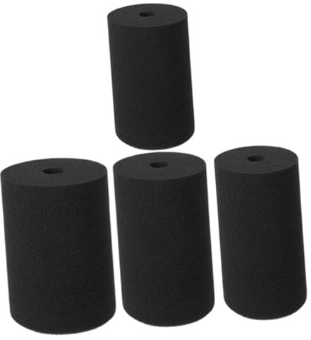 PLAFOPE 4stücke Teiliges Elastische Zylinderschwämme Für Cup Turner Tools rutschfeste Einsätze Mit Variablen Durchmessern Langlebige Spinner-Schwamm-Adapter Für Verschiedene Bechergrößen