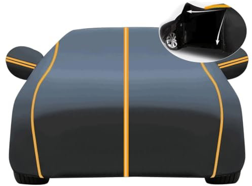 Hagelschutzplane Auto Für BM𝙒 1er 2000-2024, Autoabdeckung Outdoor, Auto Abdeckplane Wasserdicht, Atmungsaktiv, Uv Beständig Schutz Vor Saurem Regen Anti-Baumöl