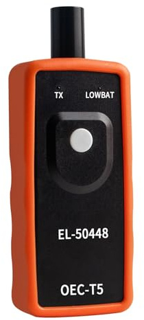 TPMS Reset Tool Tyre Pressure Monitoring System Relearn Tool for Car SUV and Pickup Wireless Tyre Sensor Activation Device with Automatic Sensing Function Orange 15.5cm