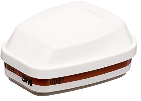 3 M 6091 Gas, Dämpfe und Partikel a1p3 R (4-er Pack)