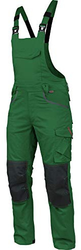 WÜRTH MODYF Arbeitslatzhose Stretch X - professionelle Arbeitshose für Herren - Latzhose mit Reißverschluss - in den Größen 24-110 in Weiß und weiteren Farben