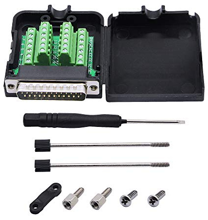 CERRXIAN - Adattatore DB25, interfaccia seriale RS-232, connettore DB25 (maschio)