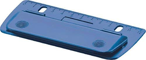 Herlitz 50015832 Mini-Taschenlocher zum Einheften und für unterwegs (blau)