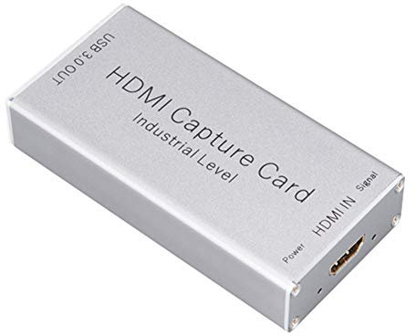 D07D HDMI auf USB 3.0 Capture Karte – Professioneller HD Video Game Capture Recorder für TV, 1080P Videoaufzeichnung, Ideal für Streaming und Aufnahme