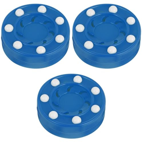CLISPEED Rondelle De Hockey À roulettes 7.5X7.5X9 Cm pour Entraînement Et Matchs Intérieurs Extérieurs Puck Roller Hockey Résistant Aux Chocs pour sur roulettes