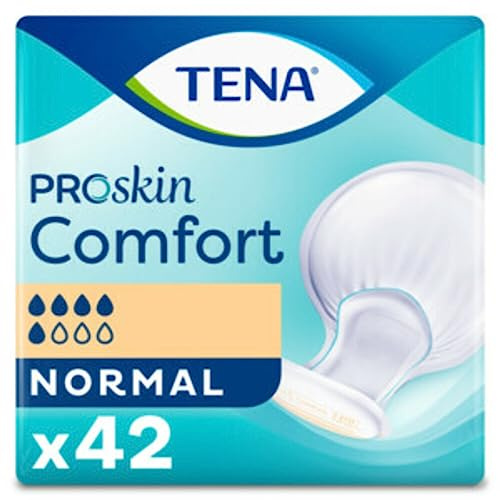 Tena - Tena Proskin Comfort Normal Lot de 42 serviettes pour incontinence