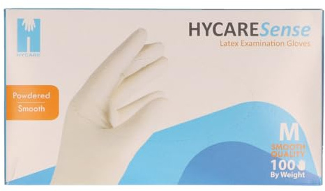 Guantes De Látex Natural - Talla Mediana