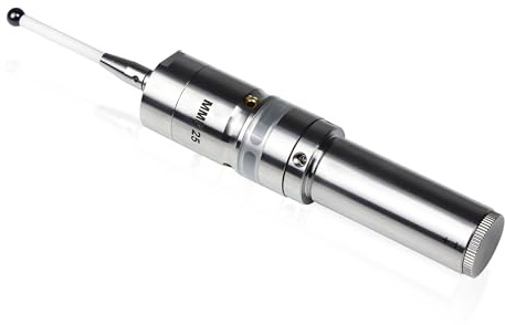 YIDOFENG MMP25 Photoelectric 3D Touch Probe Trigger Sensor Edge Finder,Accuracy 0.001mm,with Ceramic Probe, X,Y,Z Axis Measurement Centering Rod Touch Probe Tool Dividing Rod to Find CNC Lathe Center