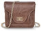 AfitLulu Étui à rouge à lèvres avec miroir et chaîne en métal amovible, étuis à rouges à lèvres en cuir Organiseur portable Petit porte-rouge à lèvres pour femmes, marron, Avec miroir