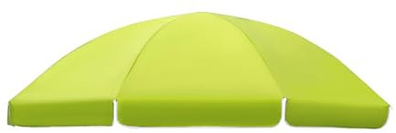 Sonnenschirm Ersatzbezug Bespannung UV-Schutz Ampelschirm Bezug 8 Streben Gartenschirm Ersatzabdeckung Terrassenschirm Abdeckung für Outdoor Strand Markt(Green)
