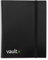 Vault X 9 Pocket Trading Card Strap Binder, 360 cards, Standard, 20 Side-Loading Pages, Folder for Collectible Card Games, Sports, TCG (Black)