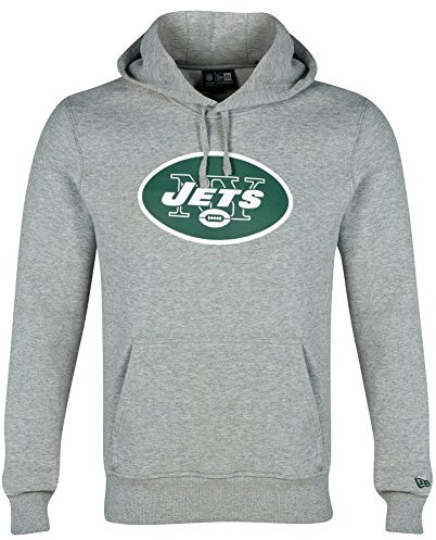 New Era - NFL New York Jets Team Logo Hoodie - Grau Größe XS, Farbe Grau